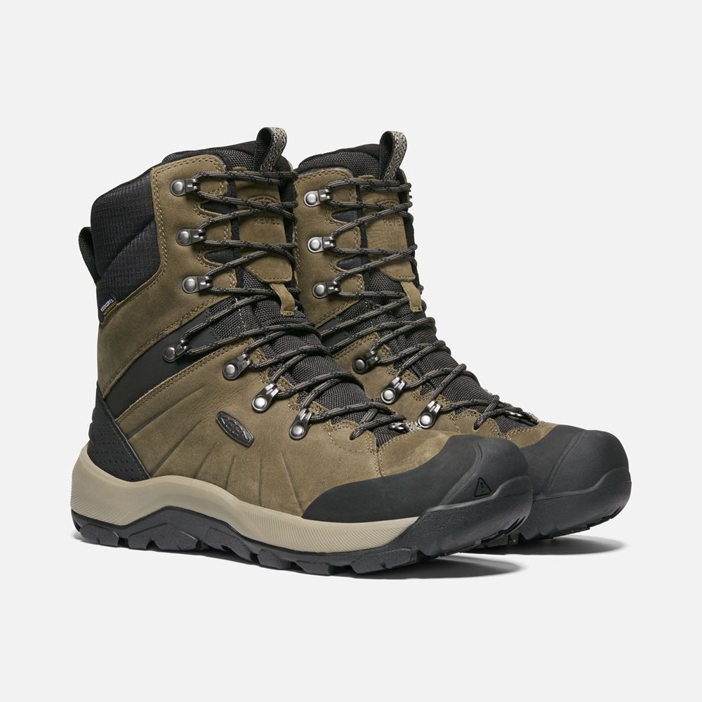 Keen Outdoor Bot Erkek Zeytin Yeşili/Siyah - Revel Iv Uzun Polar - Türkiye YZLN64750